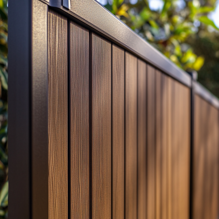 Заборная доска из ДПК