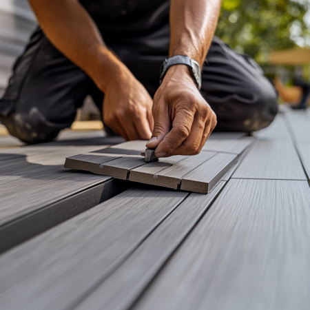 Как укладывать террасную доску