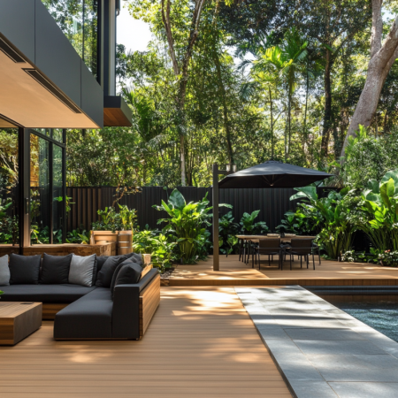 Преображение двора с помощью продукции NimTech