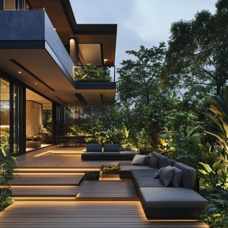 Тренды в дизайне террас 2025 года